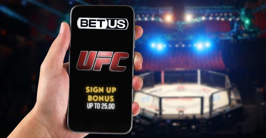 BetUS announces a 125% sign-up bonus on UFC